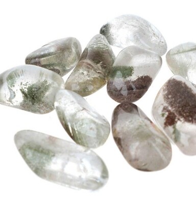 Clear Quartz with Inclusions Tumbled Stone 20-30mm