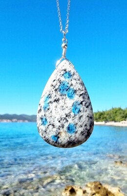 K2 Jasper Amulet Crystal Pendant