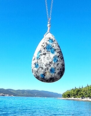 K2 Jasper Amulet Crystal Pendant