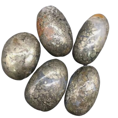 Marcasite tumbled crystal 