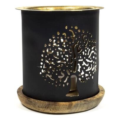 OIL - INCENSE BURNER TREE OF LIFE - AROMATHERAPY 