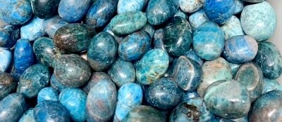 Blue Apatite Tumbled Crystal 