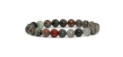 Bloodstone crystal (Heliotrope) Bracelet 