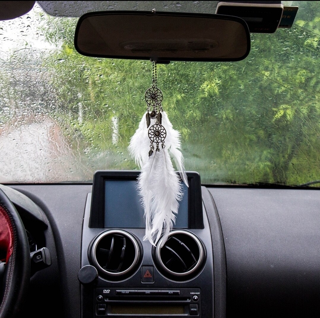 Dreamcatcher Car Protection Charm  Dreamcatcher Car Ornament 