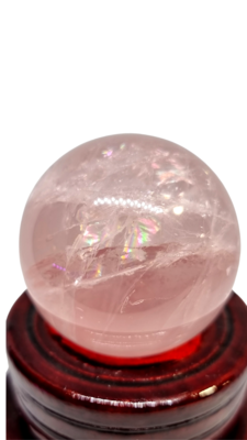 Rose Quartz Crystal Sphere 45-55mm