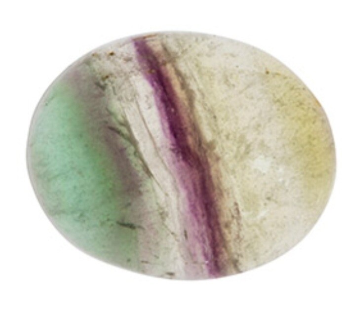 Rainbow Fluorite Crystal Tumbled Natural Stone 