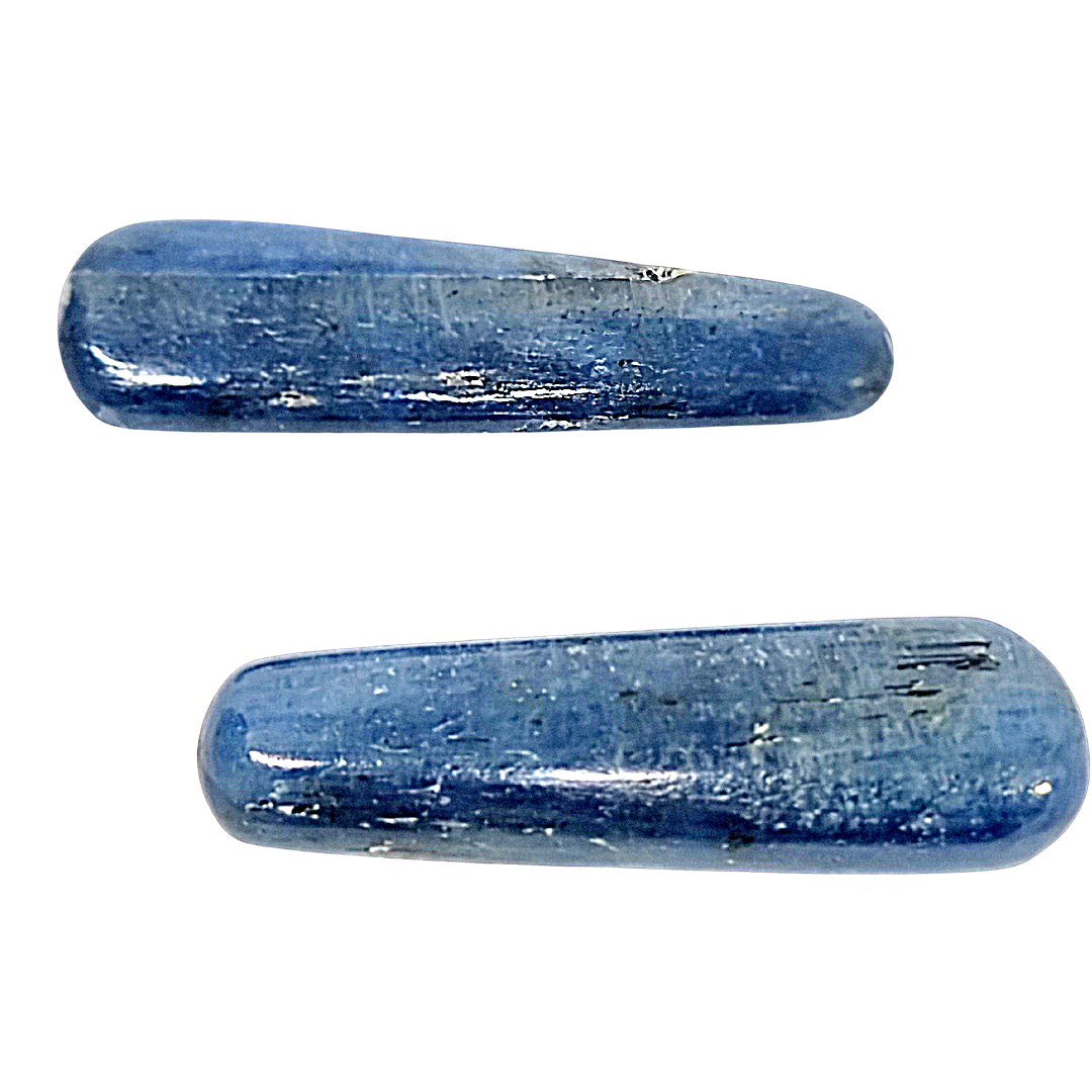 Blue Kyanite Shimmer Crystal tumbled  stone