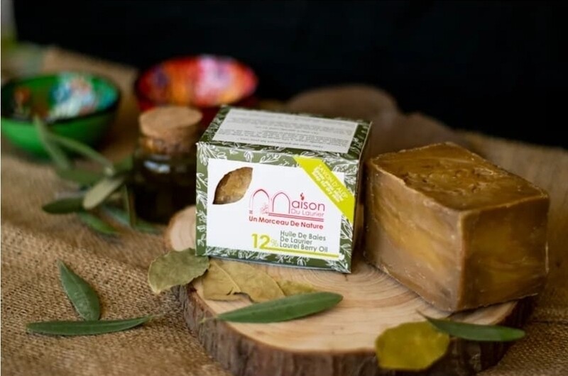 Maison du Laurier Aleppo Organic soap 3% 