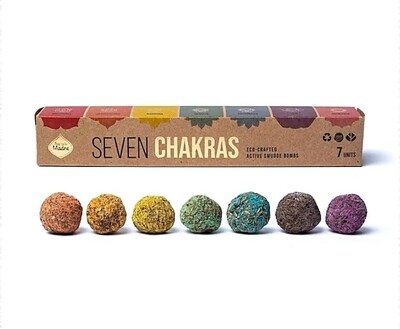 7 Chakra Smudge Incense Sagrada Madre Premium Bombs