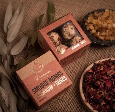Sagrada Madre Premium Smudge Bomb Olibanum &amp; Roses