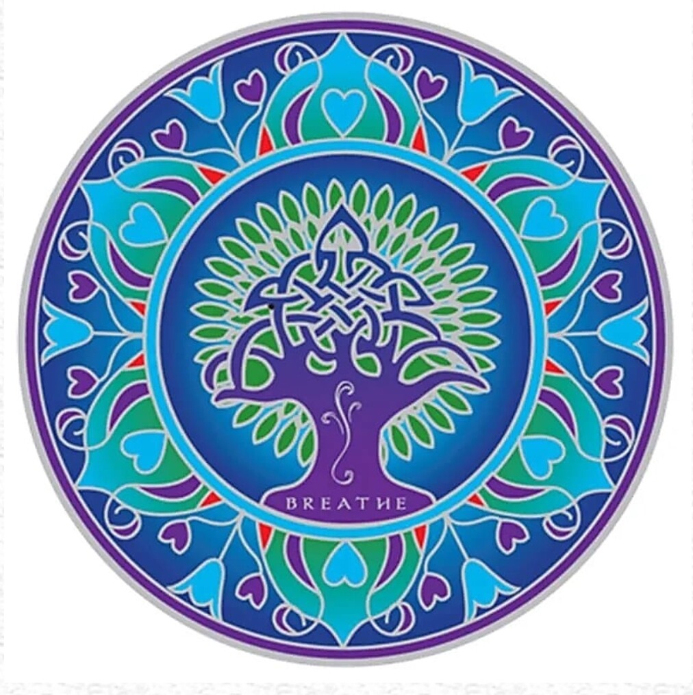 Sunseal decal Earth Mandala Window Sticker 