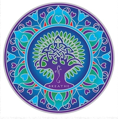 Sunseal decal Earth Mandala Window Sticker 