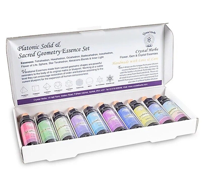 Sacred Geometry Essences oil set of 10 - Living Water Kit