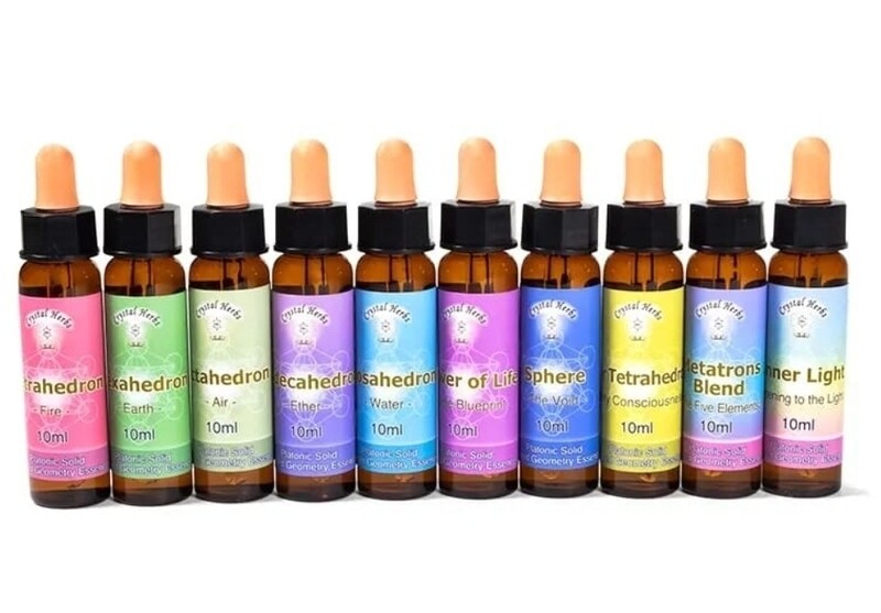 Sacred Geometry Essences oil set of 10 - Living Water Kit