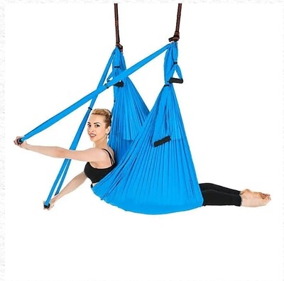 Yoga Swing Black Exercising Rope 