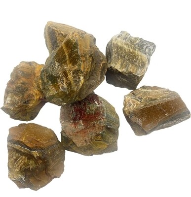 Tiger Eye Rough Natural Stone Crystal