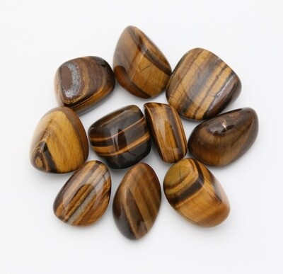 Tiger Eye Tumbled Crystal 