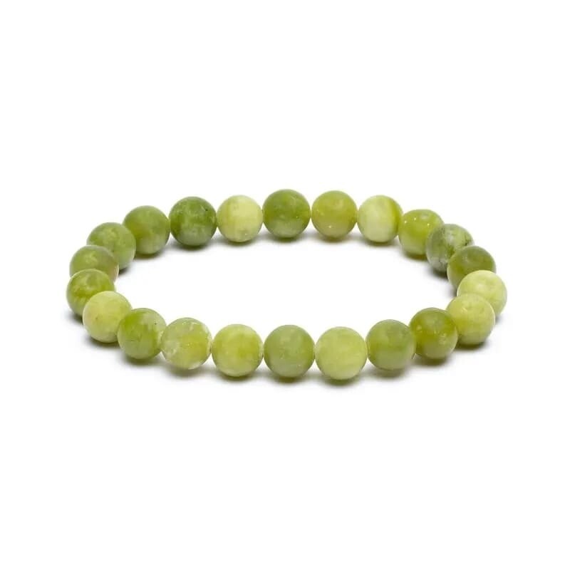 Xinyi Jade Crystal Elastic Bracelet 6mm