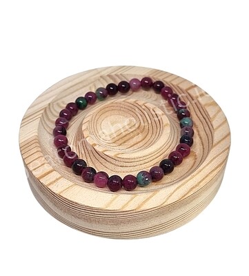Watermelon Quartz Bracelet Elastic 