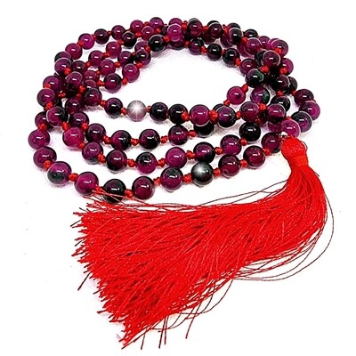 Watermelon Quartz Mala &#39;Serenity&#39;