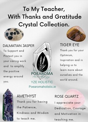 Teacher Crystal Gift Set
