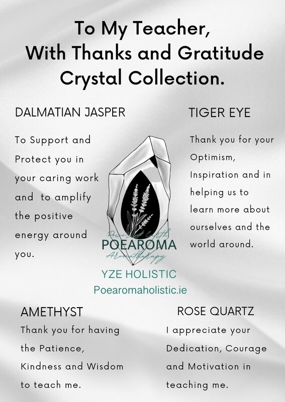 Teacher Crystal Gift Set