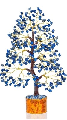 Lapis Lazuli Crystal Gem Tree of Life 