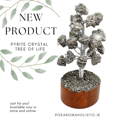 Pyrite Crystal Tree of Life Gemstone 