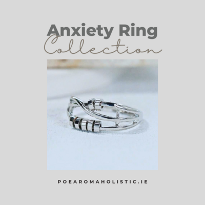 Anxiety Ring Silver Fidget Ring 