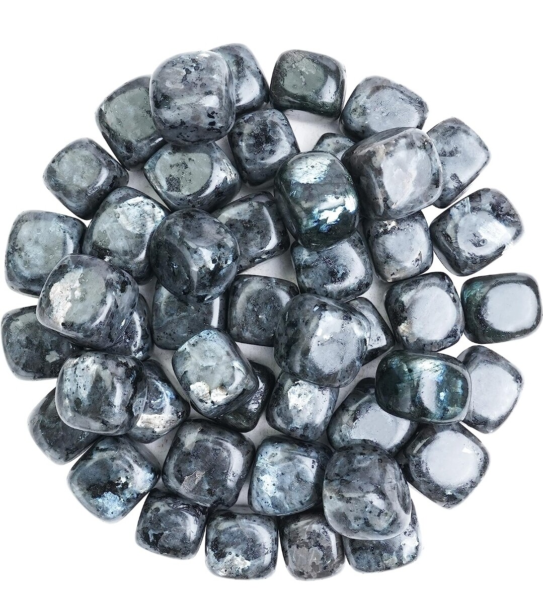 Larvikite Crystal Tumbled Stones 