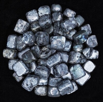 Larvikite Crystal Tumbled Stones