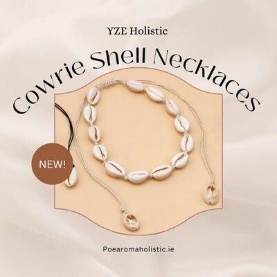 Cowrie Shell Necklace &#39;White&#39;