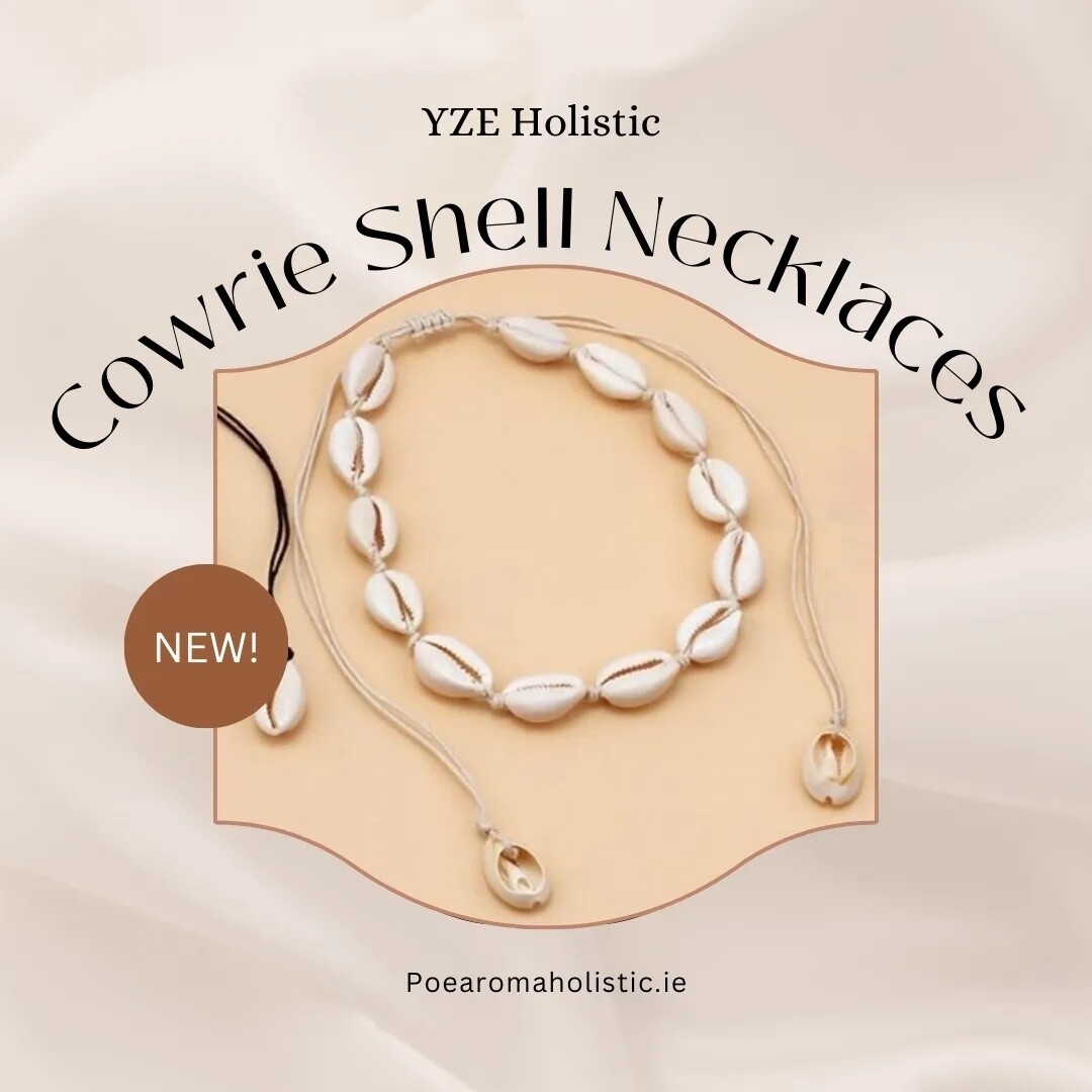 Cowrie Shell Necklace &#39;White&#39;