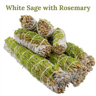 Rosemary and White Sage Smudge Incense Stick 