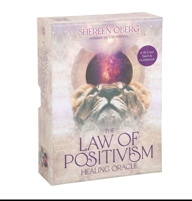 The Law Of Positivism Healing Oracle Cards Hard Carton Premium Case