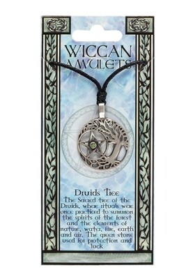 DRUIDS TREE WICCAN AMULET NECKLACE