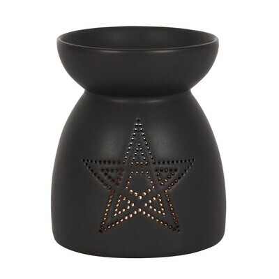 Pentagram Cut-Out Oil Burner 