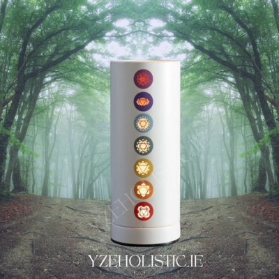 Seven Chakra Electric Aroma Oil Wax Lamp 