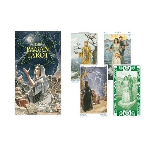 78 Tarot Card Deck - Pagan Tarot - The Spiritual and Religious Journey of a WICCA, GINA M. PACE (Wicca) Artwork by Luca Raymondo. Colours by Cristiano Spadoni
