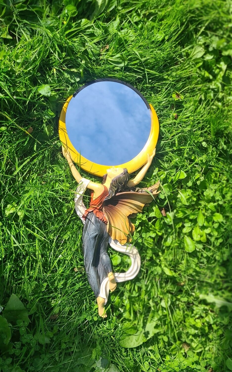 &quot; MAGIC FAIRY MIRROR &quot; Mirror Ornament Flying Fairy