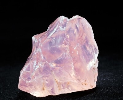 Rose Quartz Crystal Rough - Unconditional Love 