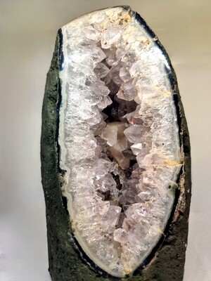 Amethyst Geode - Amethyst Crystal Cathedral Geode - Raw Amethyst Cluster Stone