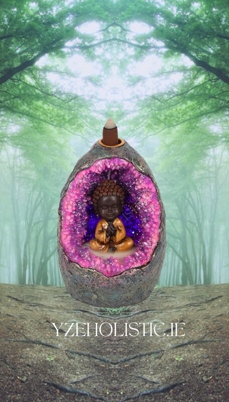 Buddha Crystal Cave Backflow Cone Burner