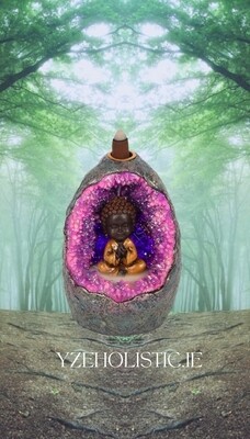 Buddha Crystal Cave Backflow Cone Burner