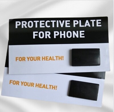 Real Shungite Mobile Phone Protector 100% natural protection against EMF radiation and other harmful influences 