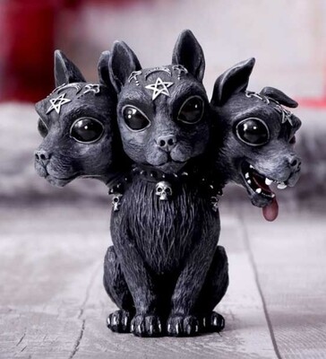 Diabarkus Cerberus Cult Cuties, Black 10.5cm