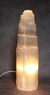 Selenite Crystal Lamp Mountain Soft Light Large Specimen 40-60cm XL