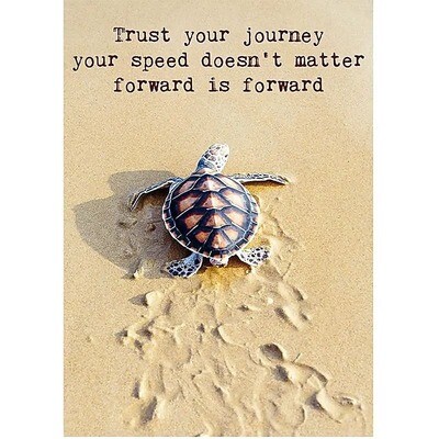 Postcards Trust your journey..