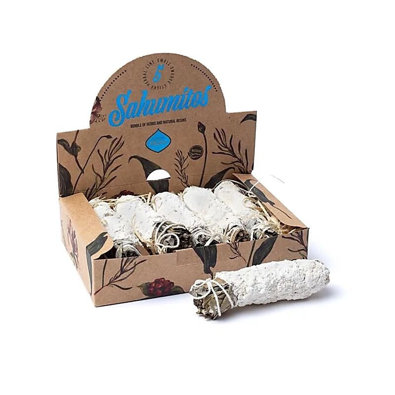 Sagrada Madre Sahumitos smudge White Yagra Incense Wand Stick 