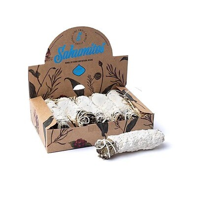 Sagrada Madre Sahumitos smudge White Yagra Incense Wand Stick 
